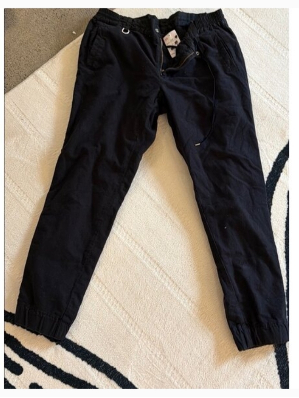 tba Black Women's Track Jogger Pants